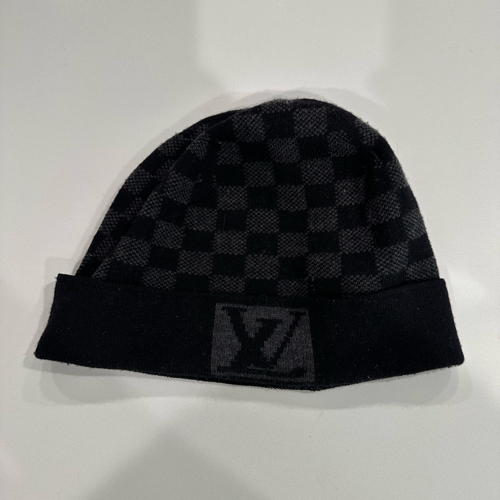LOUIS VUITTON Damier Beanie Men